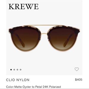 KEREW handcrafted, beautiful sunglasses. CLIO NYLON.